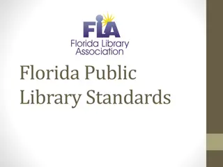 Florida Public Library Standards Overview