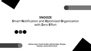 Effortless Organization and Efficiency with SNOOZE AI Office Assistant