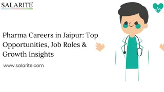 Pharma Careers in Jaipur Top Opportunities, Job Roles & Growth Insights