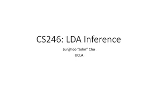 Monte Carlo Methods and Gibbs Sampling in Topic Inference