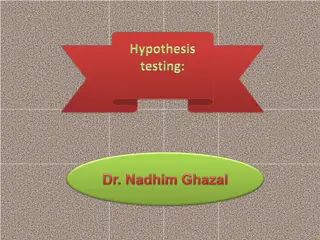 Understanding Hypothesis Testing in Research