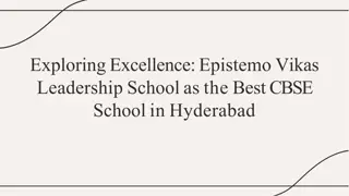 Epistemo – Best CBSE School In Hyderabad for Young Minds
