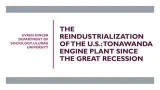 Reindustrialization of US: Tonawanda Engine Plant Revitalization