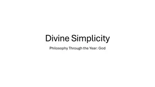Understanding Divine Simplicity Philosophy Across the Years