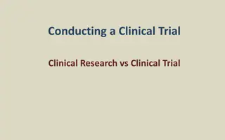 Understanding Clinical Trials: NIH Definition, Conduct, and Reporting Guidelines