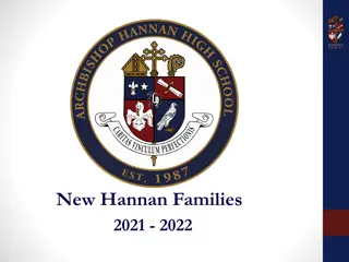 New Hannan Families 2021-2022 Drop-off and Pick-up Guidelines
