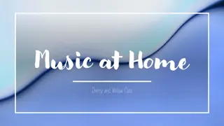 Interactive Music Class Activities for Kids at Home