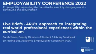 Expanding Employability Strategies in Higher Education for a Dynamic World