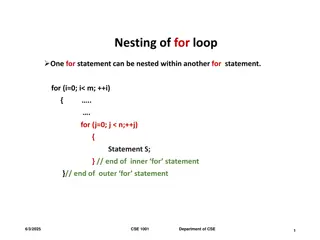 Nested Loops and Multiplication Tables for Problem Solving