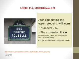 French Numbers Lesson for Beginners