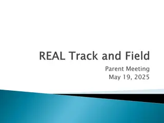 Competitive Track Program Information for Parents - Summer 2025