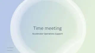 Booster and AGS Operations Update - May 5, 2025