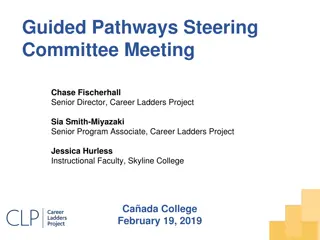 Enhancing Student Experience Through Guided Pathways at Cañada College