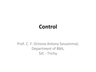 Understanding Control in Management: Key Concepts and Characteristics