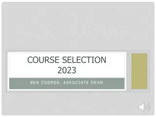 Law School Course Selection Guide 2023