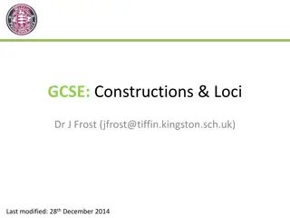 GCSE Constructions and Loci Tutorial