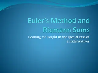 Insight into Antiderivatives and Numerical Methods