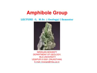 Structure and Classification of Amphiboles in Geology