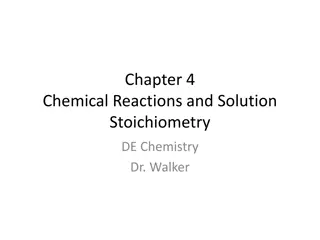 Chemical Reactions, Solutions, and Electrolytes in Chemistry Studies