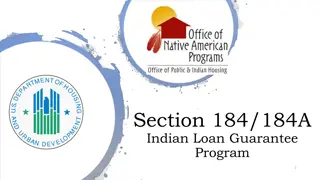 Indian Loan Guarantee Program: Special COVID-19 Relief Options for Borrowers