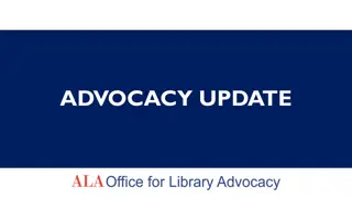 Strategic Local Advocacy Support and Training Initiatives