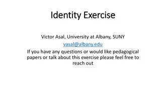 Exploring the Influence of Experiences on Identity Formation