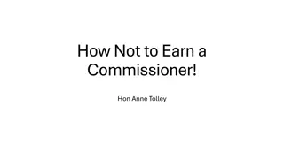 Understanding Commissions under the Local Government Act 2002