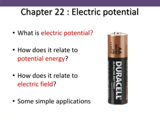Understanding Electric Potential and Potential Energy