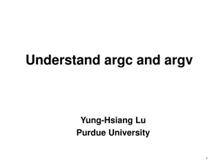 Understanding argc and argv in C Programming