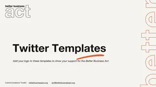 Enhance Support for Better Business Act with Communication Toolkit