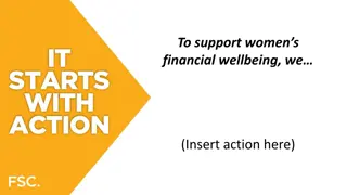 Empowering Women's Financial Wellbeing Through Action