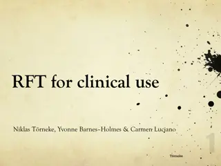 Clinical Applications of Relational Frame Theory Workshop Summary