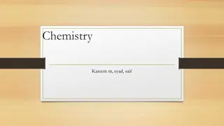 Chemistry Reactions and Temperature Changes