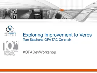 Exploring Improvement to Verbs - Key Highlights and Hurdles