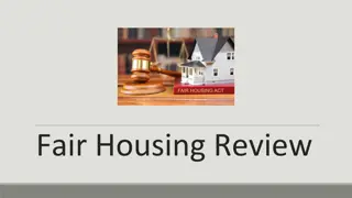Understanding Fair Housing Laws and Discrimination Practices