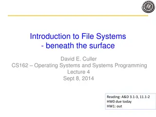 File Systems Beneath the Surface: Understanding Low-Level I/O Operations