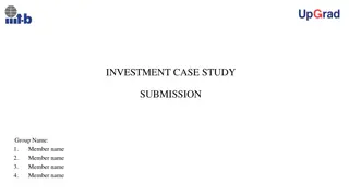 Effective Problem Solving Methodology in Investment Case Study
