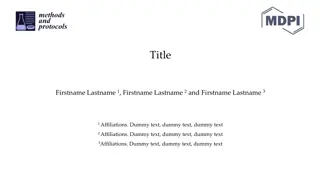 Innovative Research by Firstname Lastname Team Leads to Breakthrough Findings