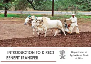 Direct Benefit Transfer Scheme for Agriculture in Bihar