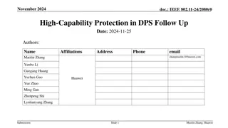 IEEE 802.11-24/2080r0 High-Capability Protection in DPS Proposal