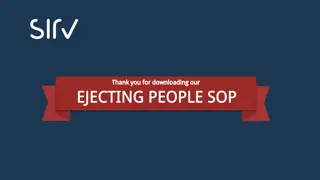 Understanding Ejecting People Standard Operating Procedure