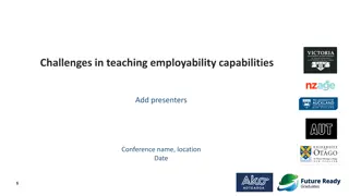 Teaching Employability Capabilities: Challenges and Strategies