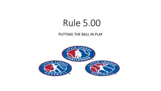 Baseball Rules: Putting the Ball in Play Guide