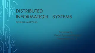 Understanding Schema Mapping in Distributed Information Systems