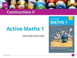 Active Maths Constructions II Exercises Solutions
