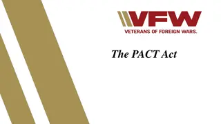 Honoring Our Veterans: The PACT Act and VA Health Care Expansion