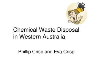 Chemical Waste Disposal Practices in Western Australia Schools