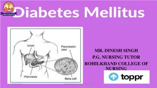 Understanding Diabetes Mellitus: Types, Symptoms, and Management
