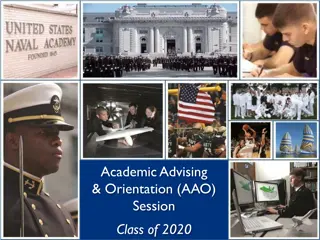 USNA Academic Advising & Orientation Session for Class of 2020