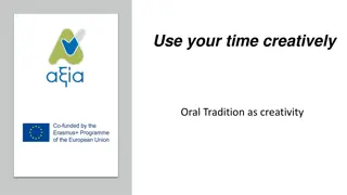 Unleashing Creativity Through Oral Tradition and Memory Strengthening